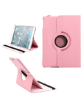 Universal 8" 360 Degree Rotating Leather Case - Light Pink