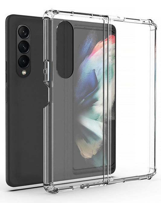 Crystal Clear Case for Galaxy Z Fold 3 — Clear