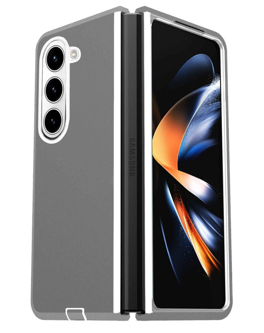 Heavy-Duty Shockproof Case for Galaxy Z Fold 5 — White