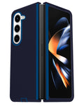 Heavy-Duty Shockproof Case for Galaxy Z Fold 5 — Navy Blue