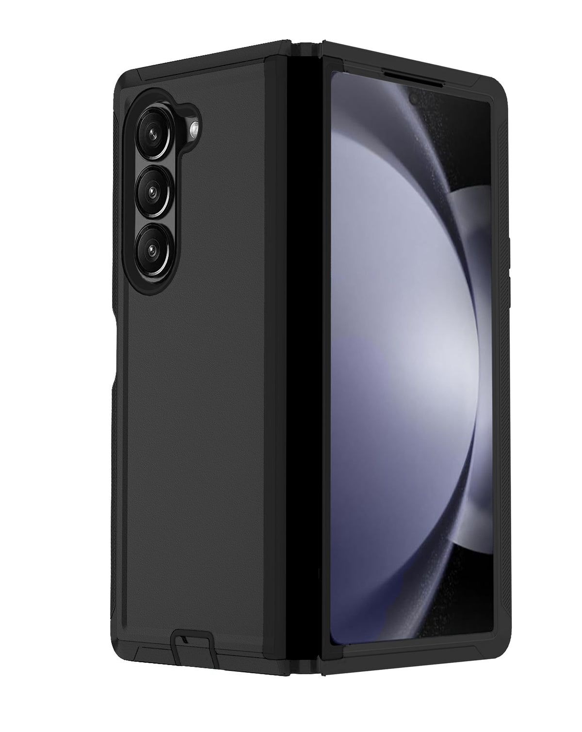 Heavy-Duty Shockproof Case for Galaxy Z Fold 6 — Black