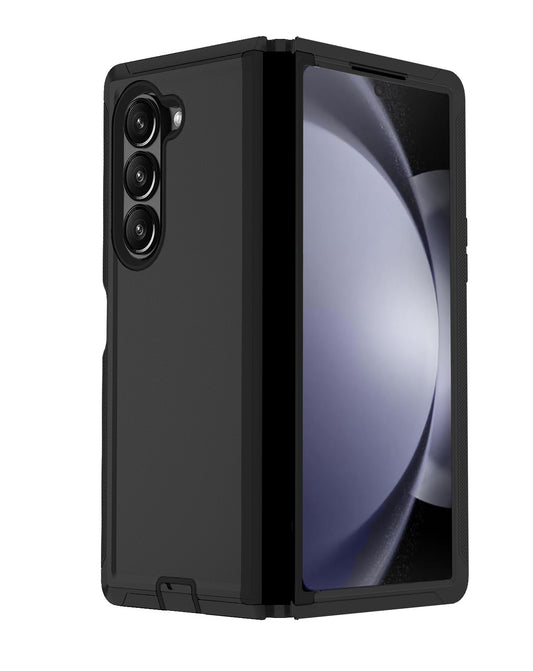 Heavy-Duty Shockproof Case for Galaxy Z Fold 6 — Black