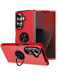 Magnetic Heavy-Duty Shockproof Case for Galaxy Z Fold 8 Ultra / Fold 7 — Red