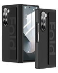 Heavy-Duty Shockproof Kickstand Case for Galaxy Z Fold 8 Ultra / Fold 7 — Black