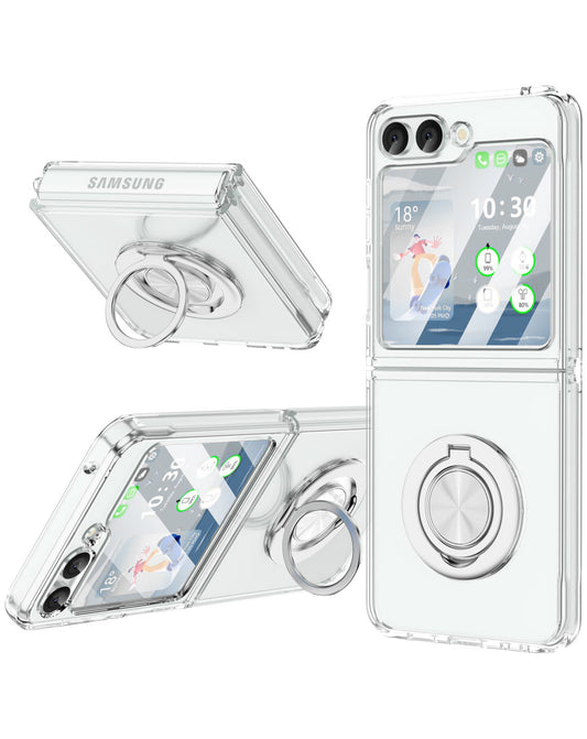 Kickstand Crystal Clear Case for Galaxy Z Flip 5 — Clear