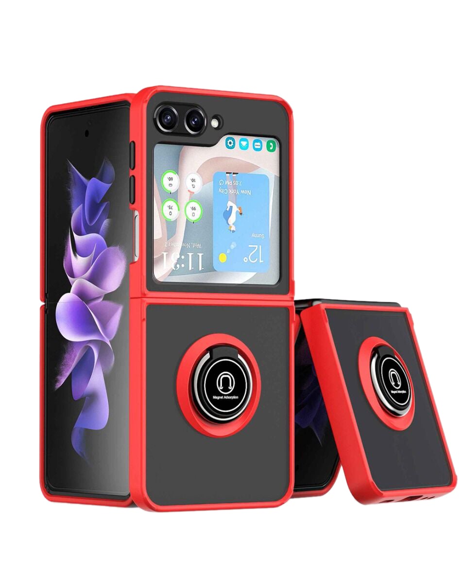 Kickstand Case for Galaxy Z Flip 6 / Z Flip 7 FE — Red
