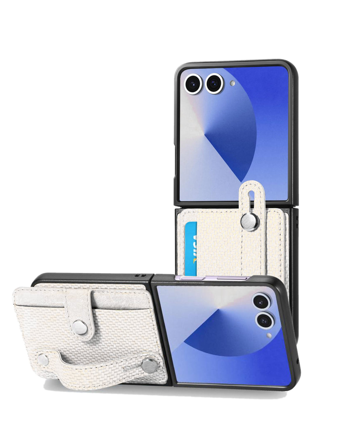 Wallet Case for Galaxy Z Flip 7 — White