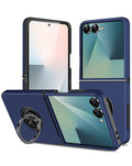 Magnetic Heavy-Duty Shockproof Case for Galaxy Z Flip 8 — Blue