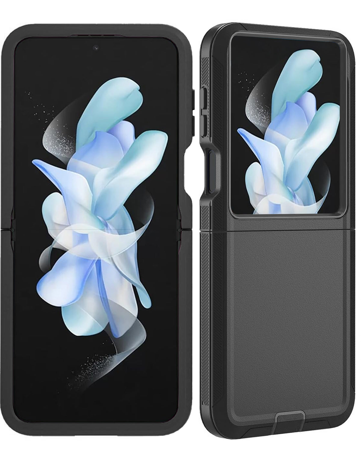 Heavy-Duty Shockproof Case for Galaxy Z Flip 8 — Black
