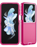 Heavy-Duty Shockproof Case for Galaxy Z Flip 8 — Pink