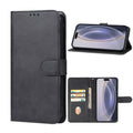 Wallet Leather Case for Galaxy A02S — Black