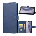 Wallet Leather Case for Galaxy A02S — Navy Blue