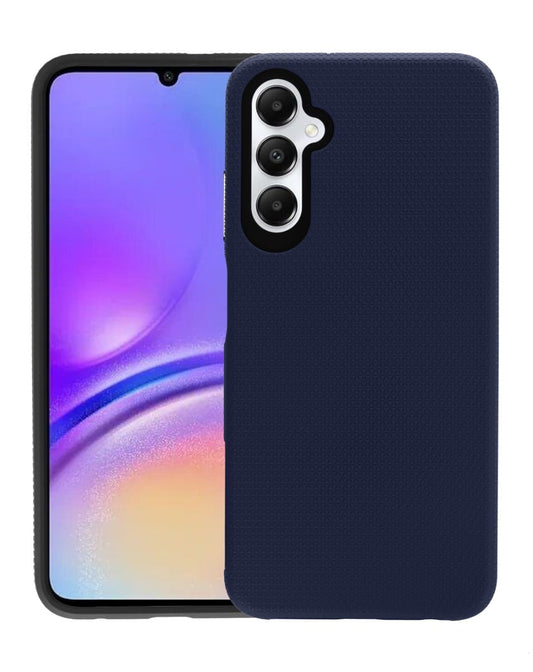 Heavy-Duty Shockproof Case for Galaxy A05S — Navy Blue