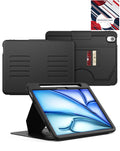 Magnetic Case for iPad Air 11 / 2024 / Air 4 / Air 5 / Pro 11 1st / 2nd / 3rd / 4th — Black