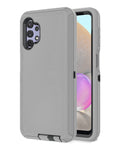 Heavy-Duty Shockproof Case for Galaxy A32 5G — Gray & Black