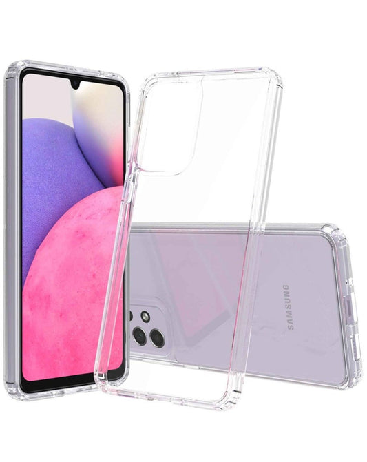 Crystal Clear Case for Galaxy A33 — Clear