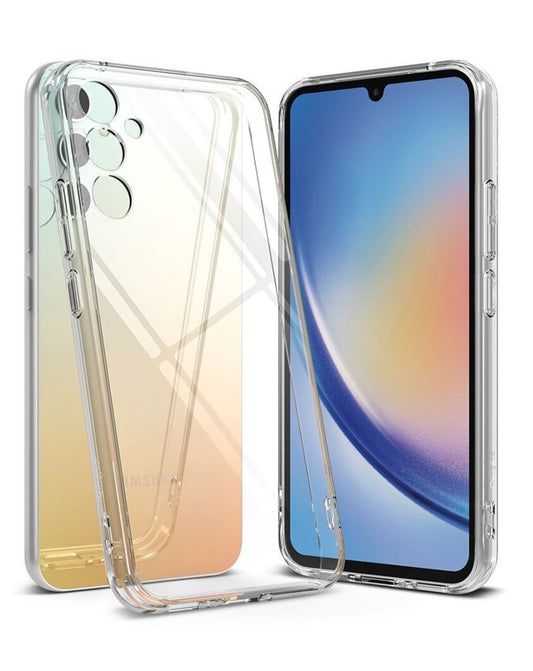 Crystal Clear Case for Galaxy A34 5G — Clear