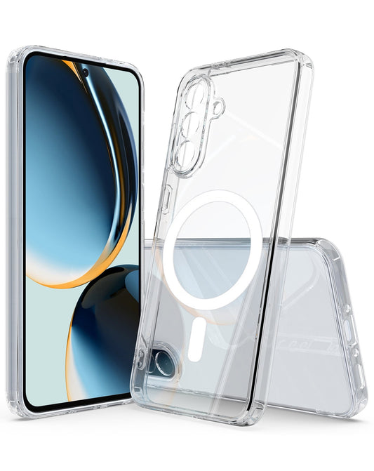 Crystal Clear Wireless-Charging Compatible Case for Galaxy A36 / A56