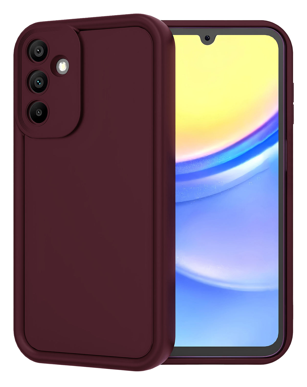 Protective Case for Galaxy A55 — Red