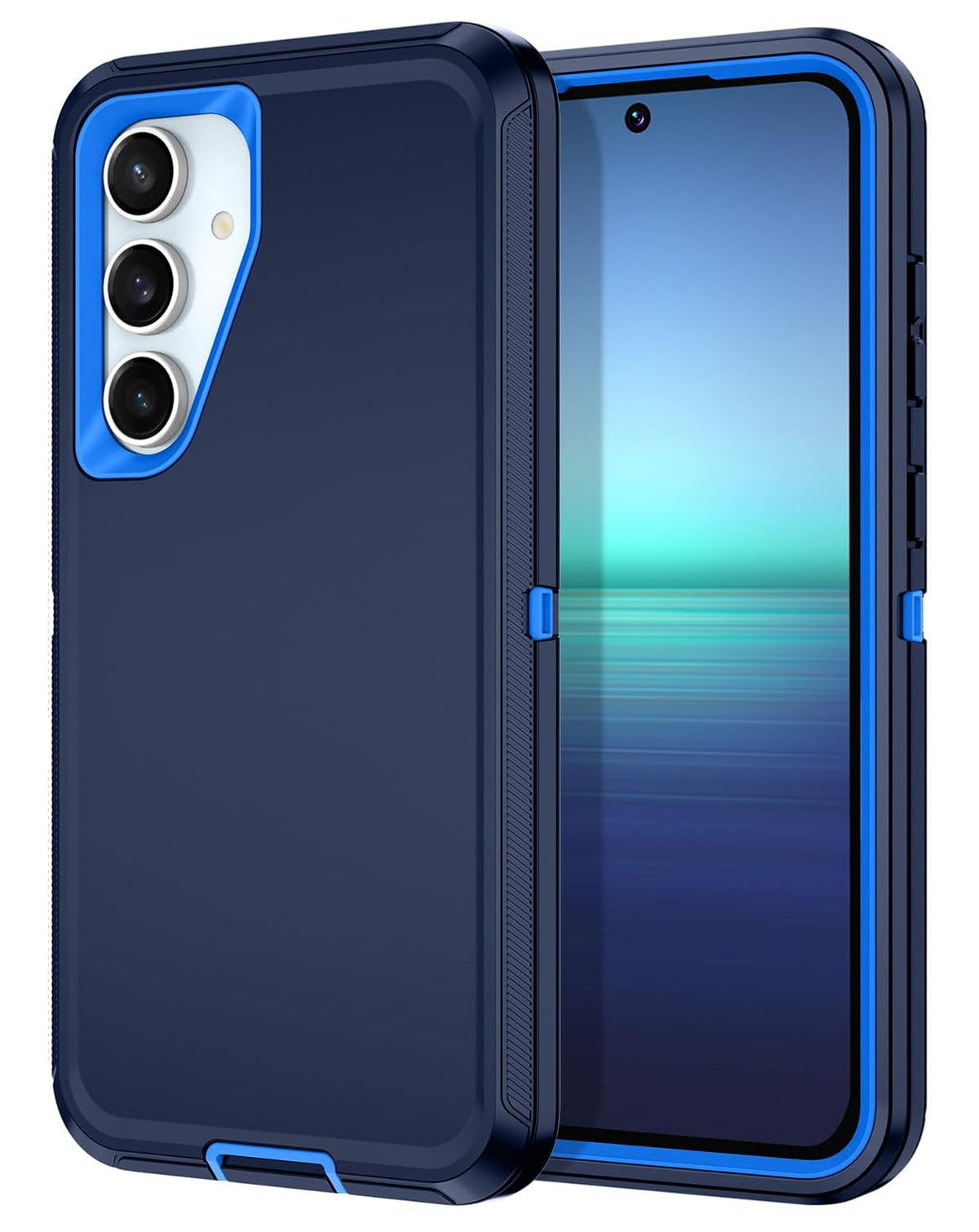 Heavy Duty Case for A55 5G — Navy Blue