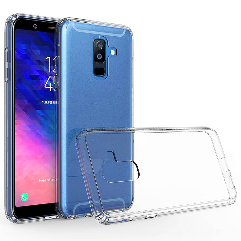 Crystal Clear Case for Galaxy A6 Plus A605 — Clear