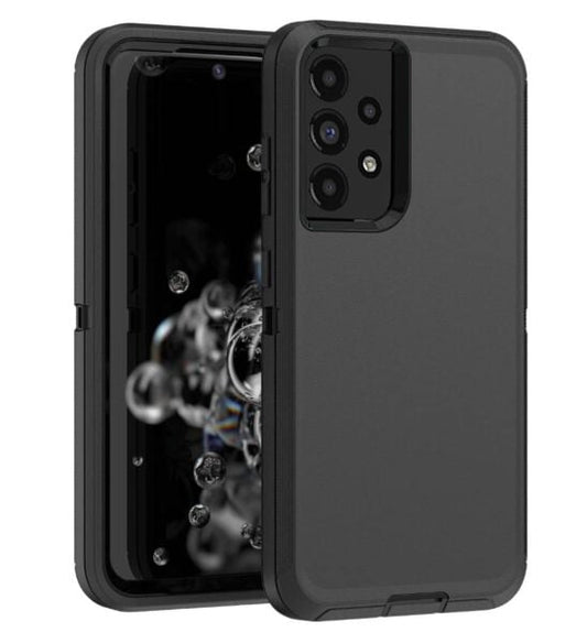 Heavy-Duty Shockproof Case for Galaxy A72 5G — Black