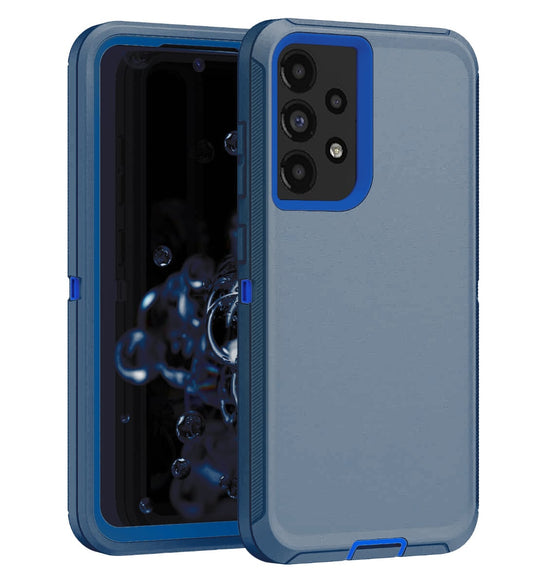Heavy-Duty Shockproof Case for Galaxy A72 5G — Dark Blue