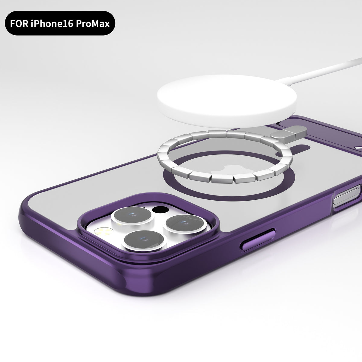 The Stand — Metallic MagSafe Case with Stand
