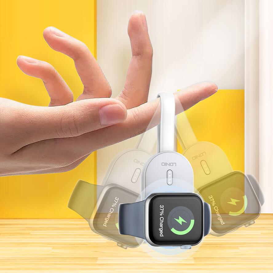 LDNIO AW005 Watch Wireless Mobile Charger — 1200 mAh / 2.5W