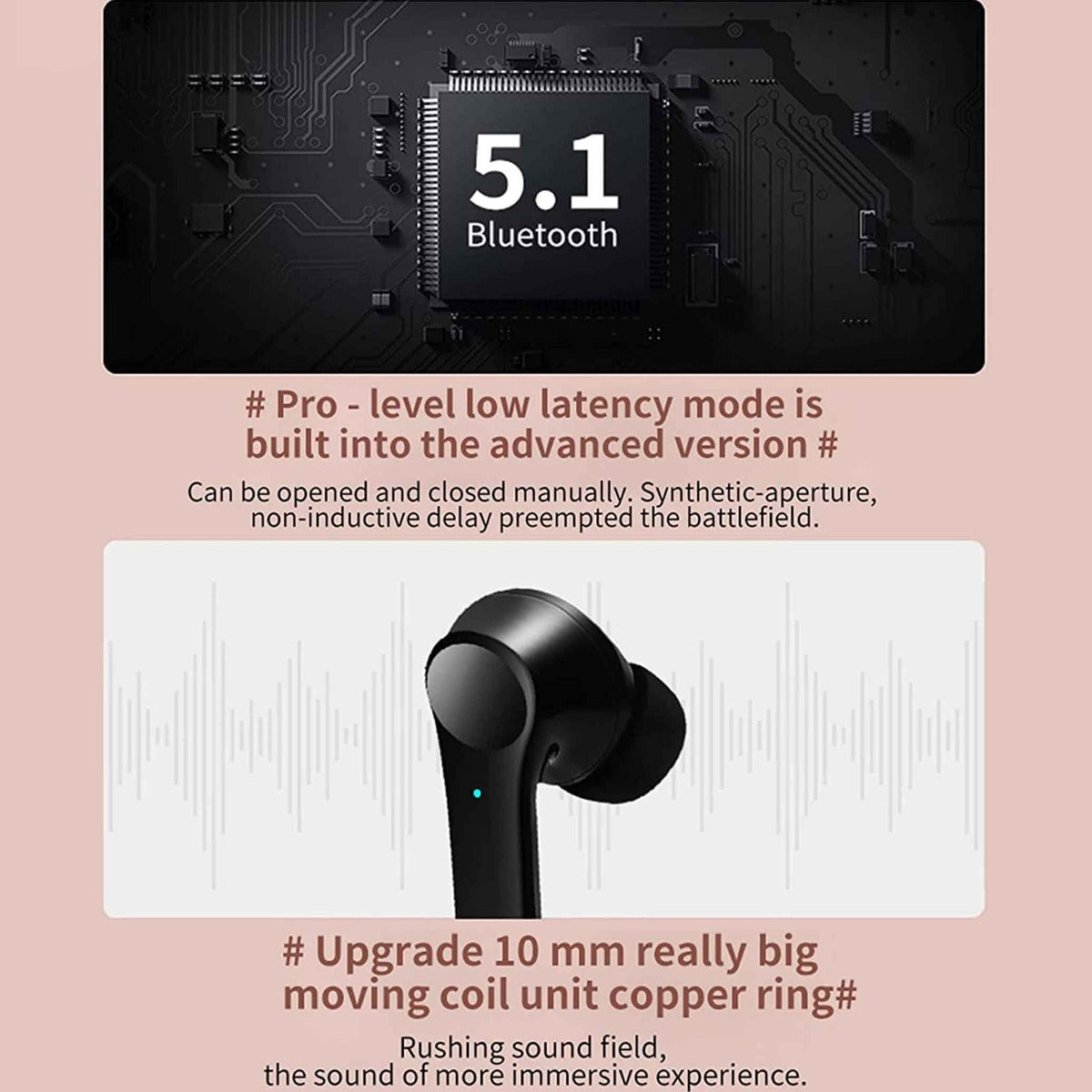 Control True Wireless Earbuds - Green