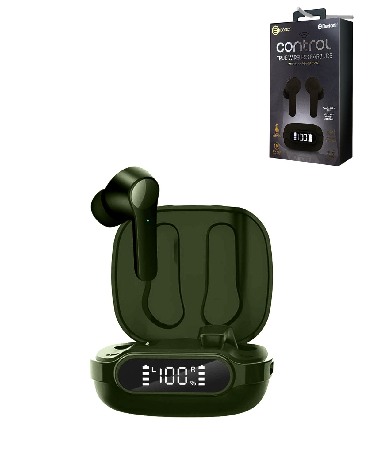 Control True Wireless Earbuds - Green