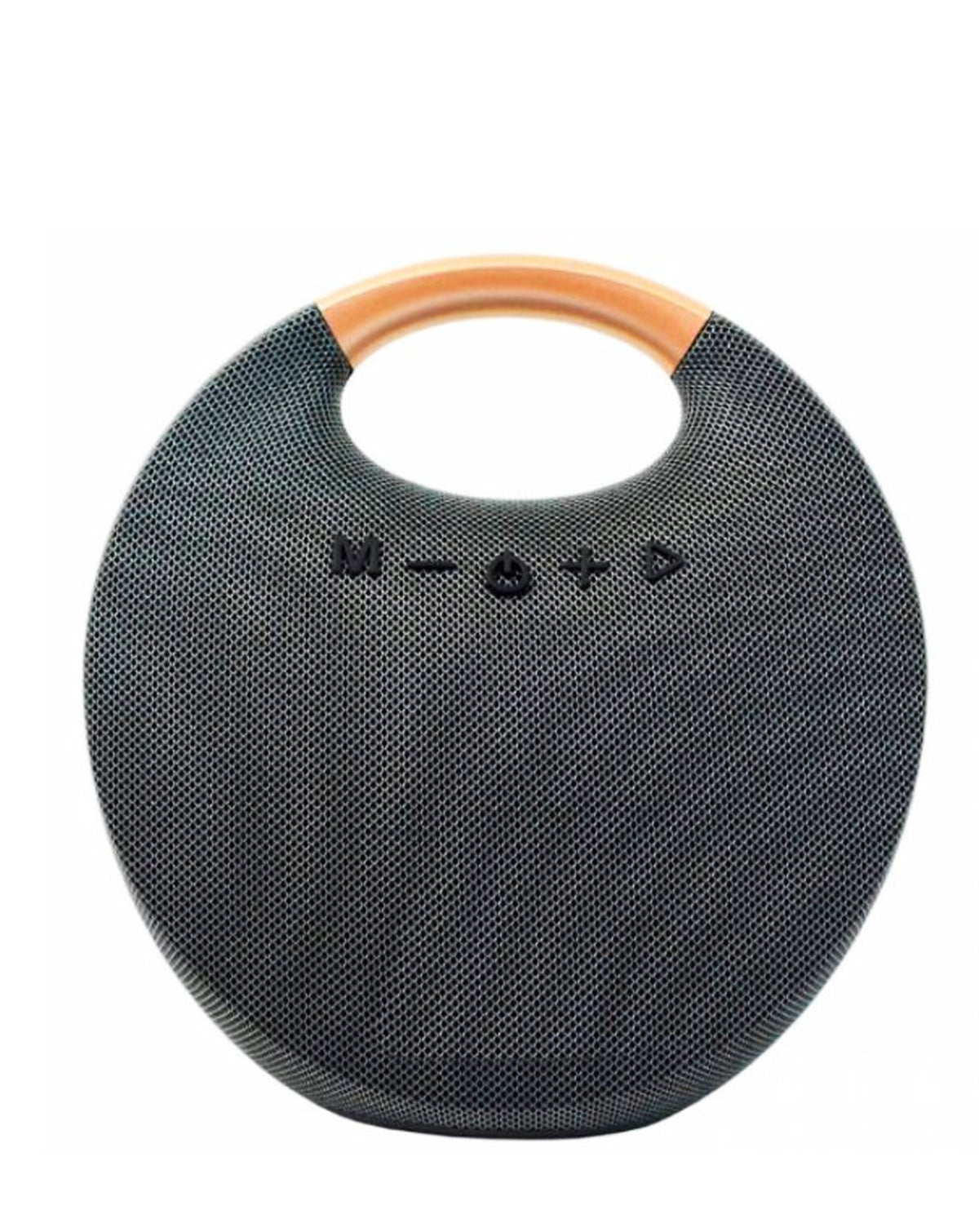 Bytech Bluetooth Portable Fabric Speaker with FM Radio — Black, 5W
