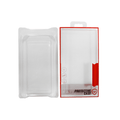Clear Protective Packaging Box — Small Size/Pack of 50pcs, Red