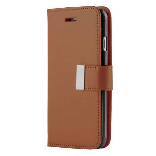 Wallet Case for Galaxy A20E — Brown