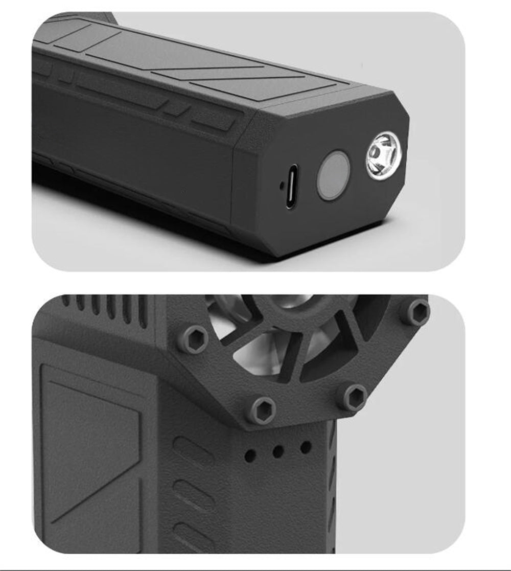 Boostool Jet Turbo LED Lighting Dust Elimination Computer X3 — Black