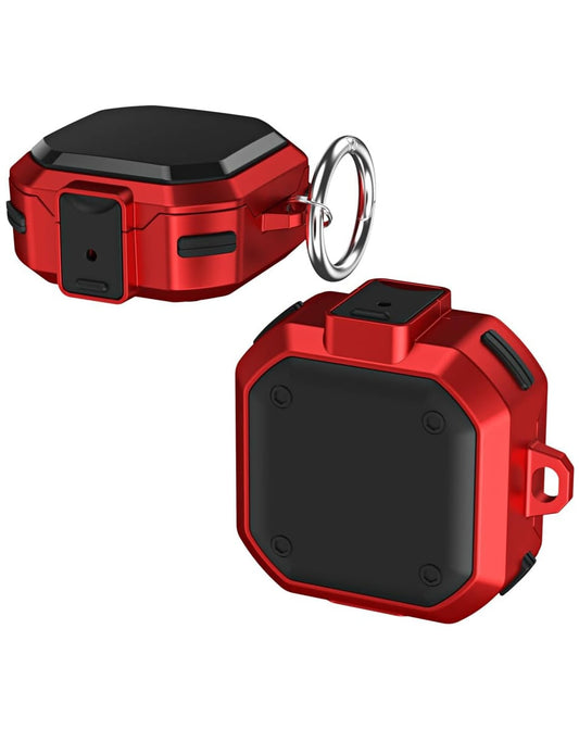 Heavy-Duty Shockproof Case for Galaxy Buds Pro / Buds 2 Pro / Buds 2 / Buds FE / Buds Live — Red