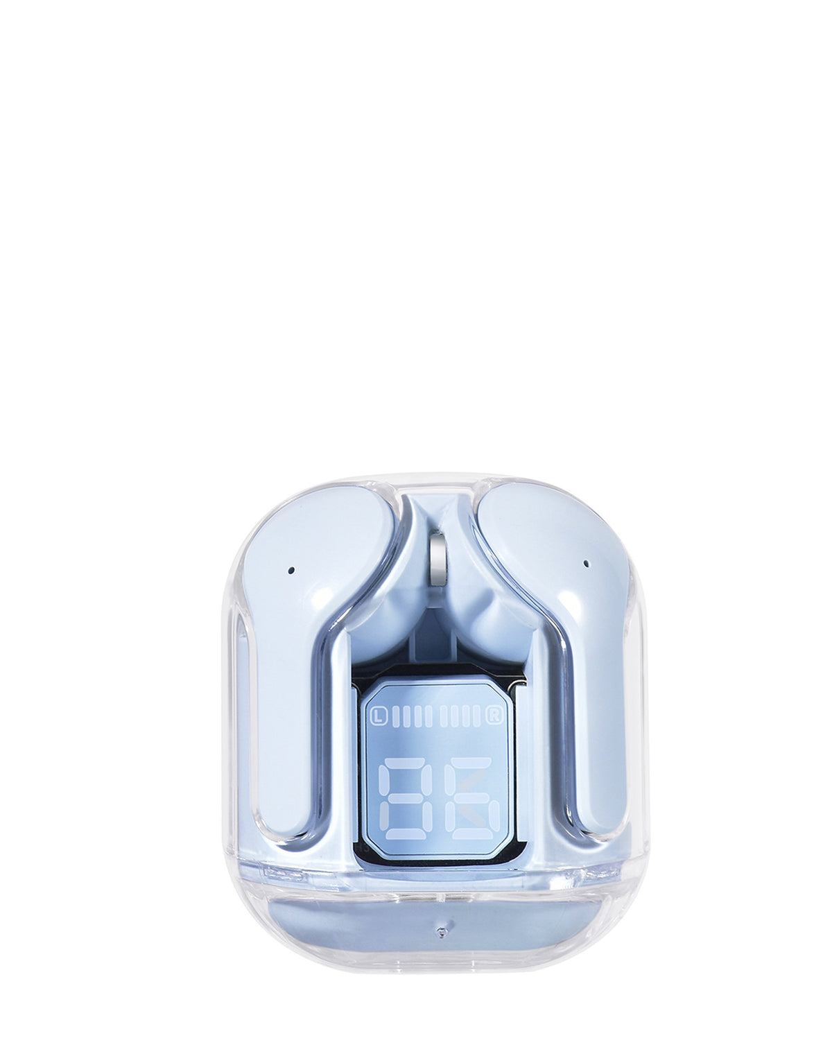 Bytech Bluetooth Earbud with Clear Display — White