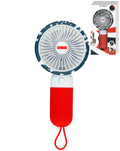 Bytech Handheld Fan w/ Re-Chargeable — Blue