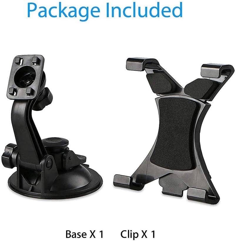 Bytech Suction Car Tablet Mount - Black
