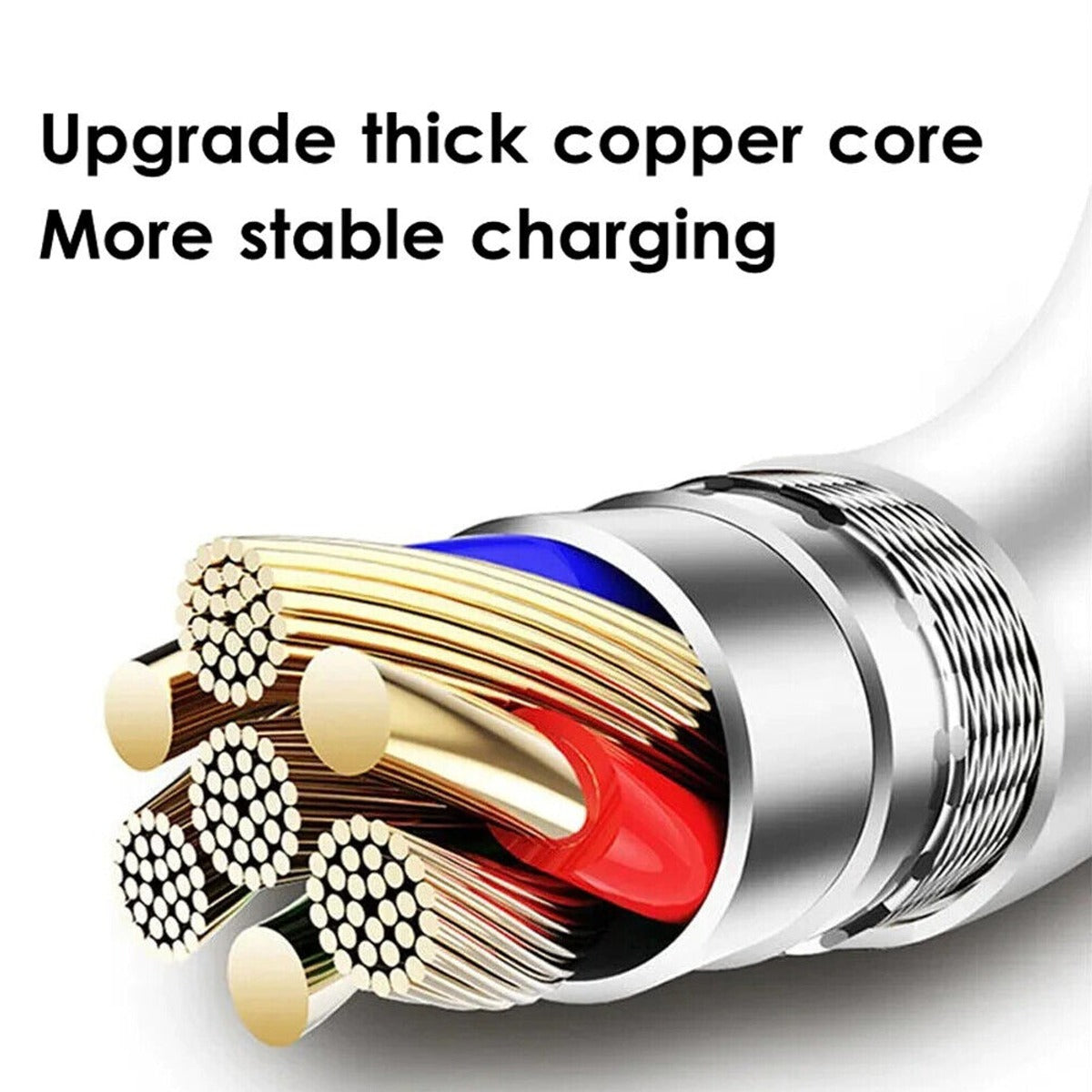 USB-A to USB-C Super-Fast Charge Cable — 3ft, 100W / 7A