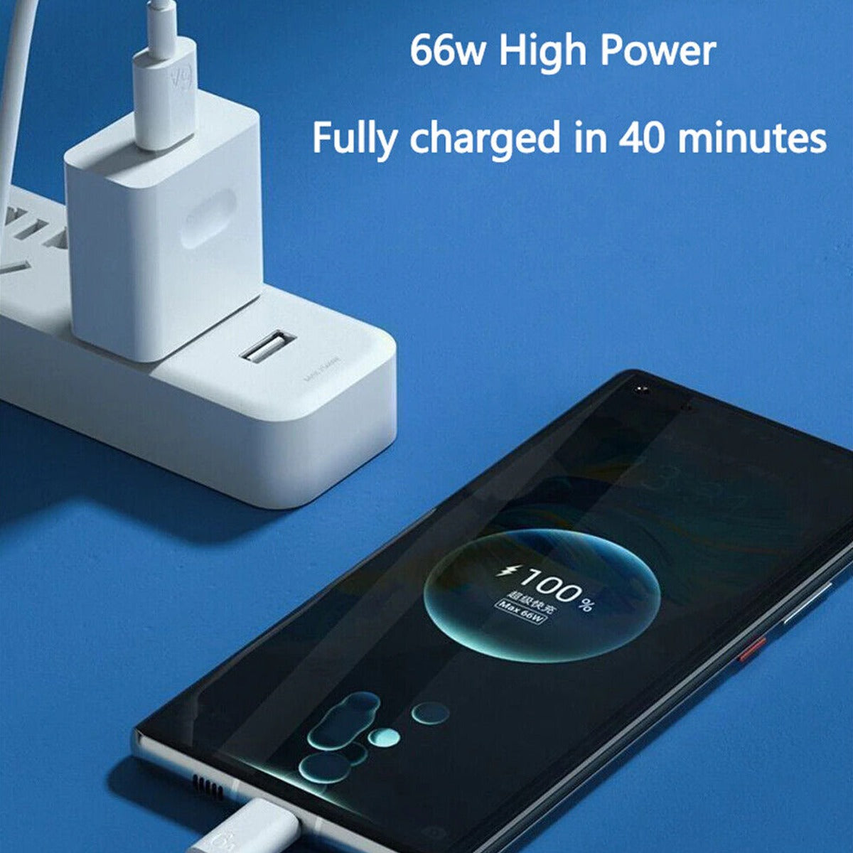 USB-A to USB-C Super-Fast Charge Cable — 3ft, 100W / 7A