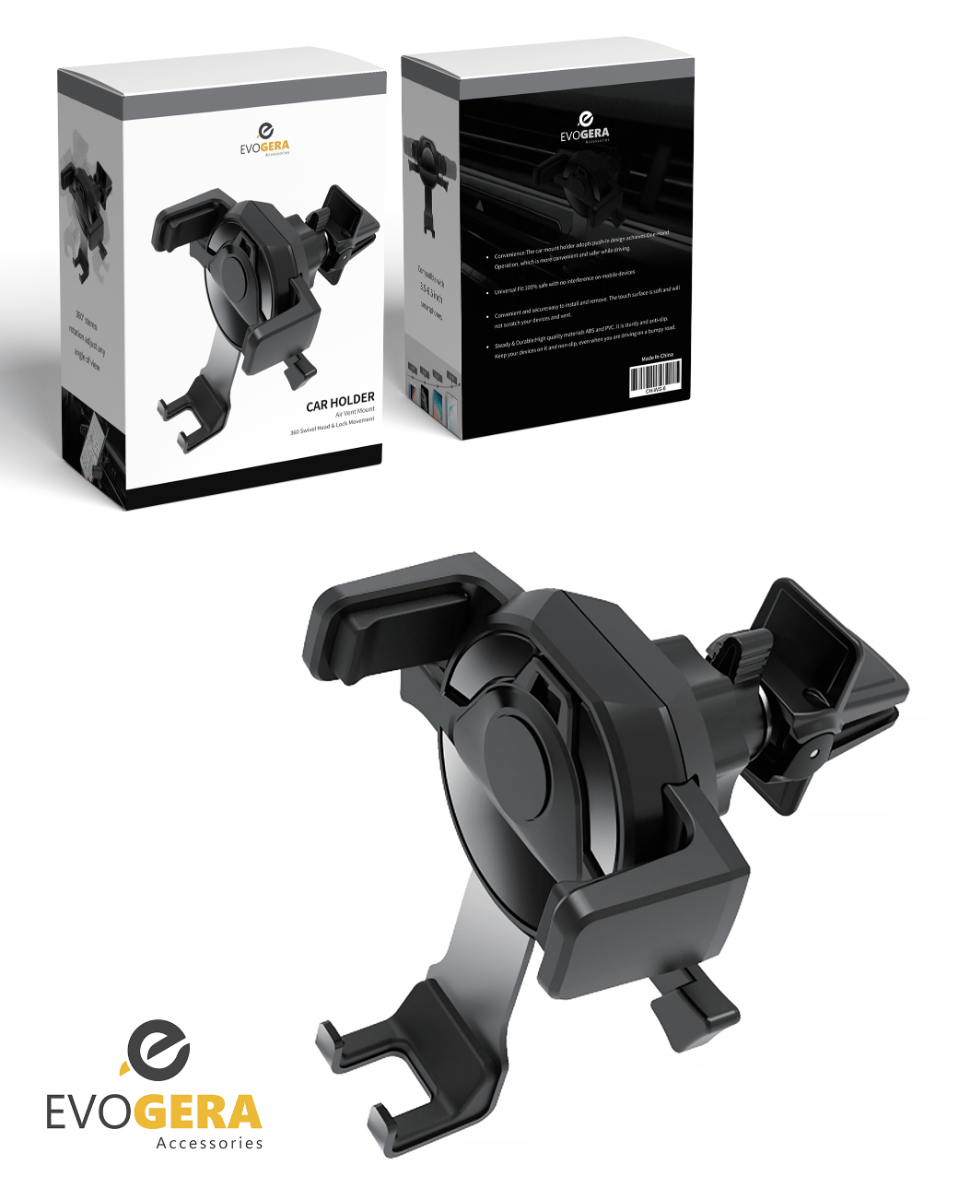 Evogera Universal Rotatable 360 Phone Holder