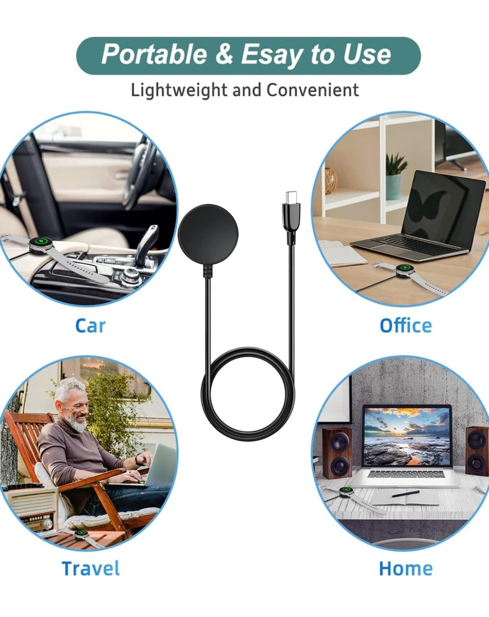 Type-C Wireless Charger for Galaxy Watch — Black