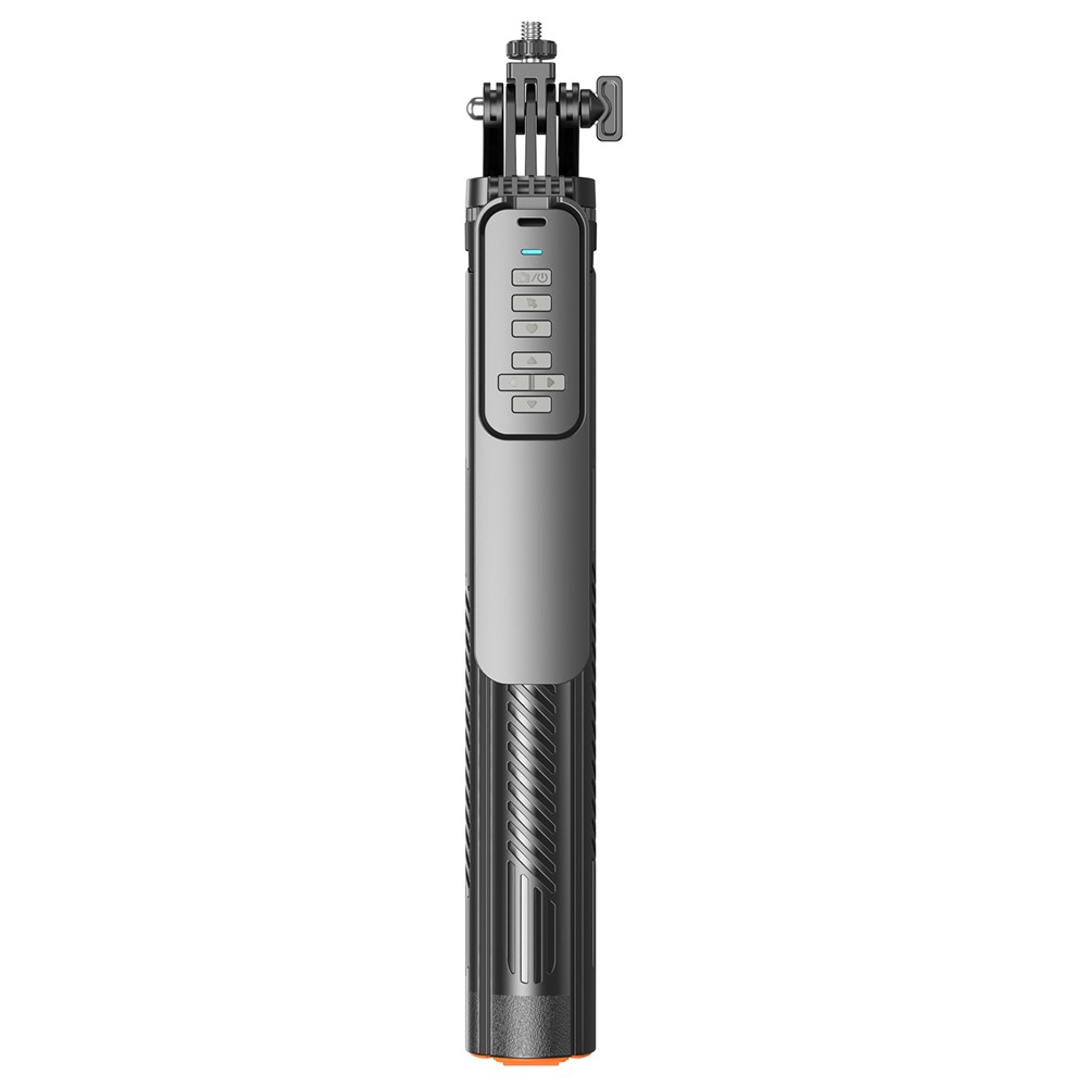 Auto Pop-Up 360° Rotating Selfie Stick Tripod — Black