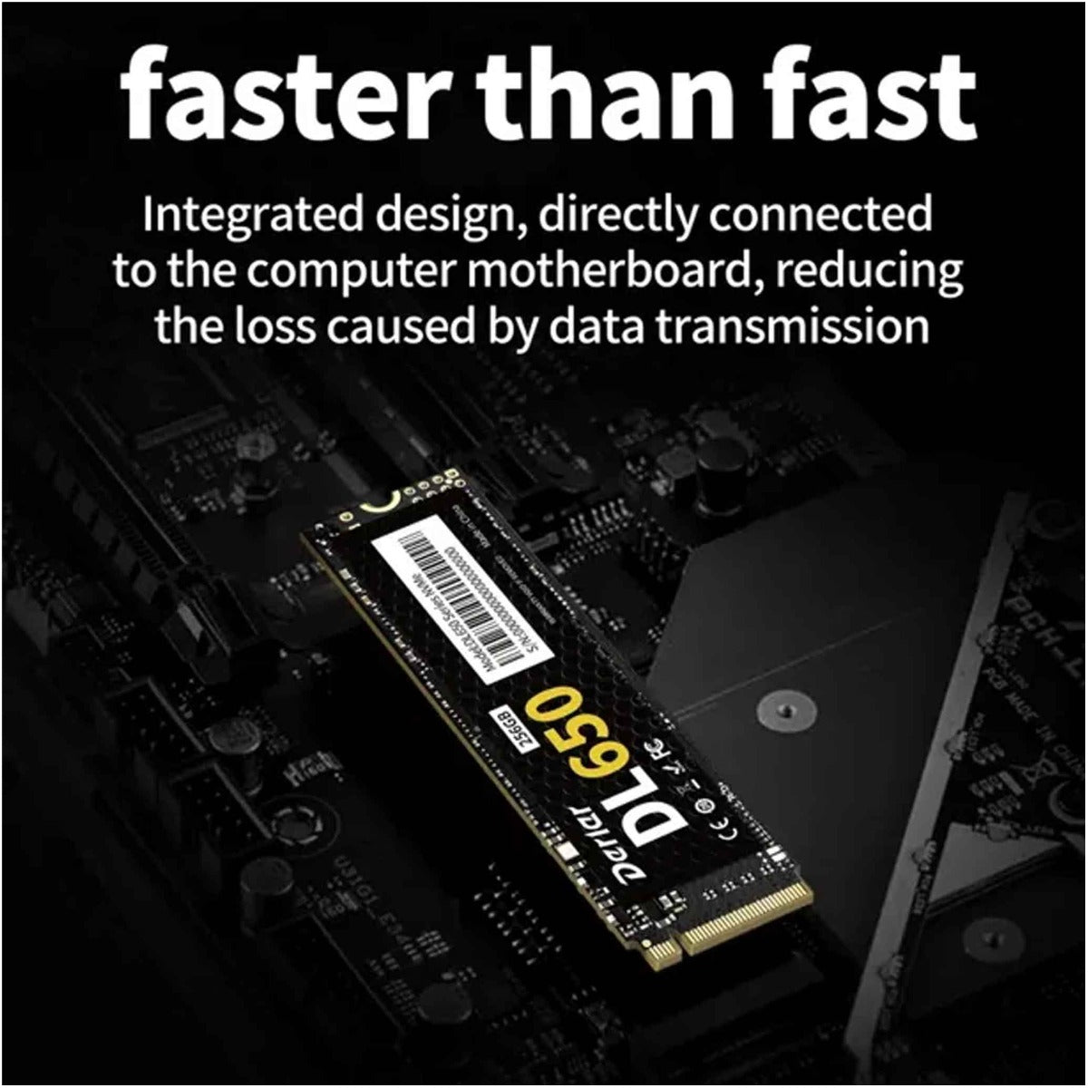 Derlar M.2 NVME PCIe 3.0 2280 512GB SSD Solid State Drive
