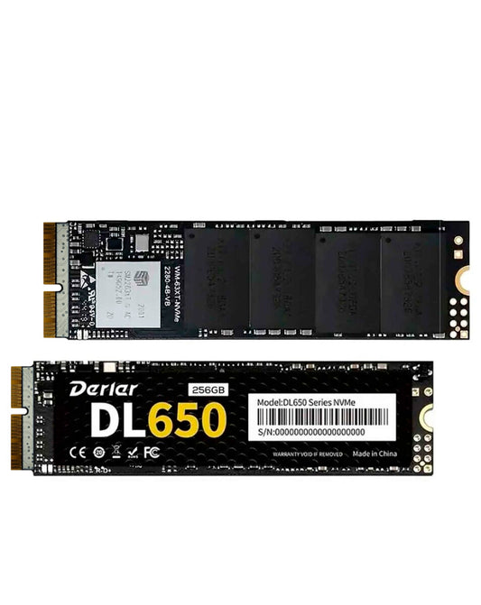 Derlar Series 3 NVME PCIe 3.0 256GB SSD Solid State Drive MacBook Air / Pro — A1465 / A1466 / A1398 / A1425