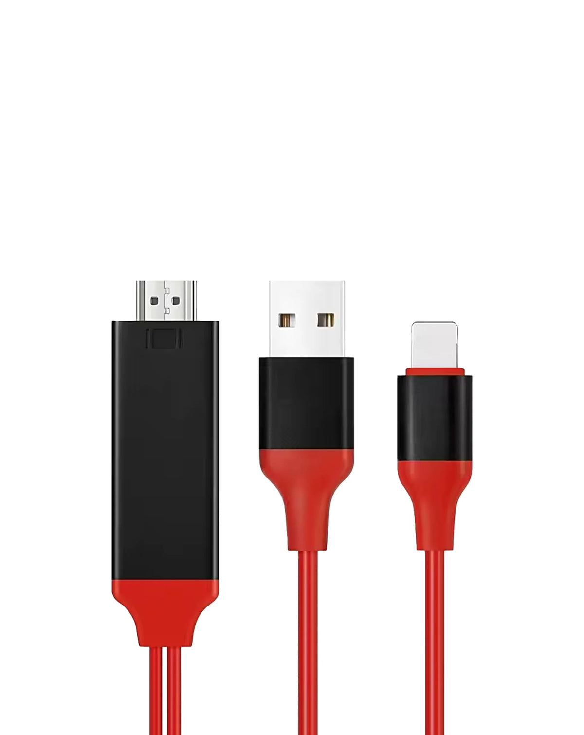 Display 2in1 Cable for HDMI & USB-A — Hdtv / Charging & Data, 3ft