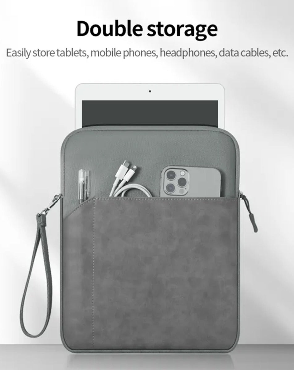 EVO Laptop & iPad 11" Thin Sleeve Pouch Bag - Gray