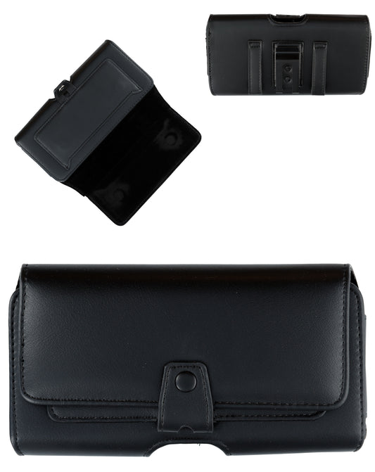 EVO 6.9" Horizontal Pouch with Belt Clip - Black