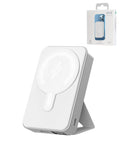 MagSafe Foldable Magnetic Power Bank 15W Wireless / 20W PD Power Bank with USB-C — White, 10000 mAh